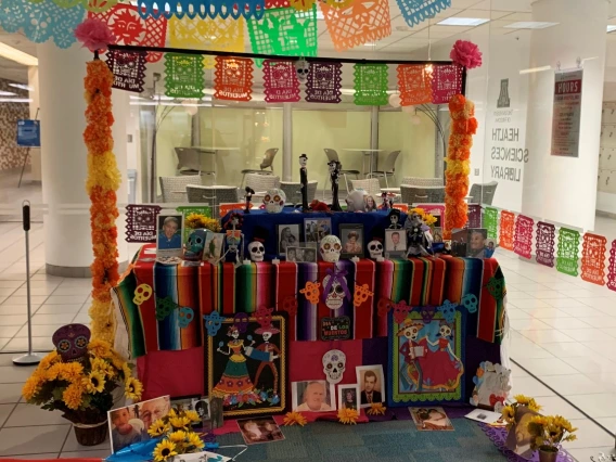 Dia de los Muertos altar 