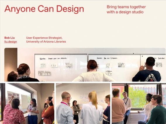 UX workshop collage