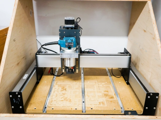 A Makita CNC router