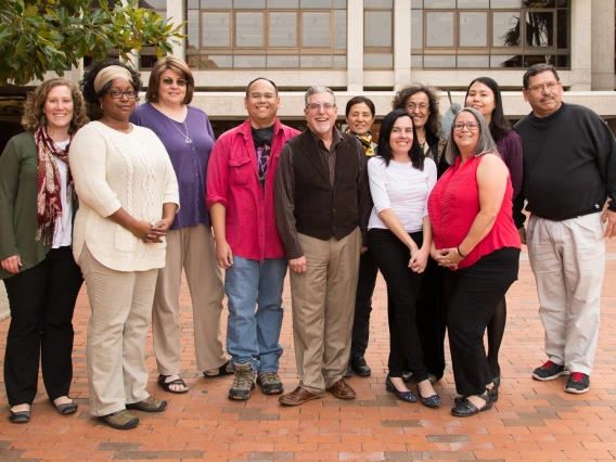 group photo of the 2016-2018 members of the Diversity, Social Justice and Equity Council