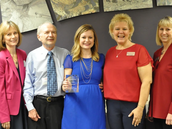 Donors Kathleen, Graham, Rhonda Tubbs; Robyn Huff-Eibl, Dean Karen Williams