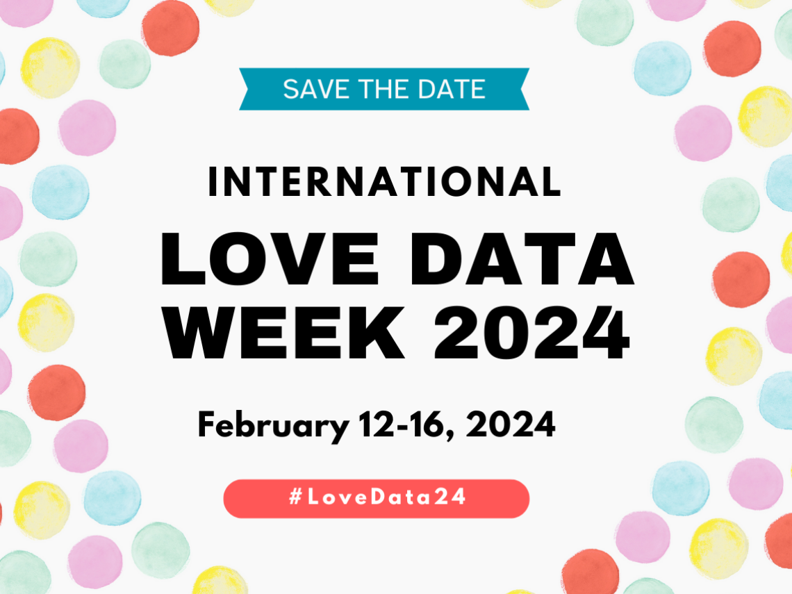 Love Your Data Week 2024 promo image/decorative