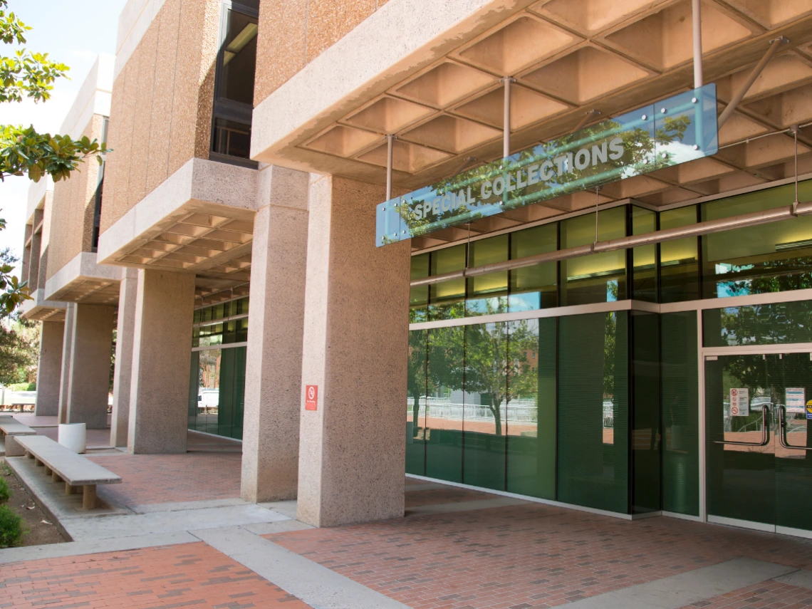 Special Collections building exterior