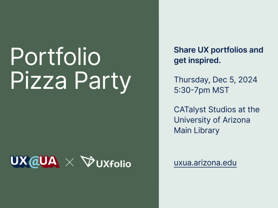 UX@UA pizza party promo image