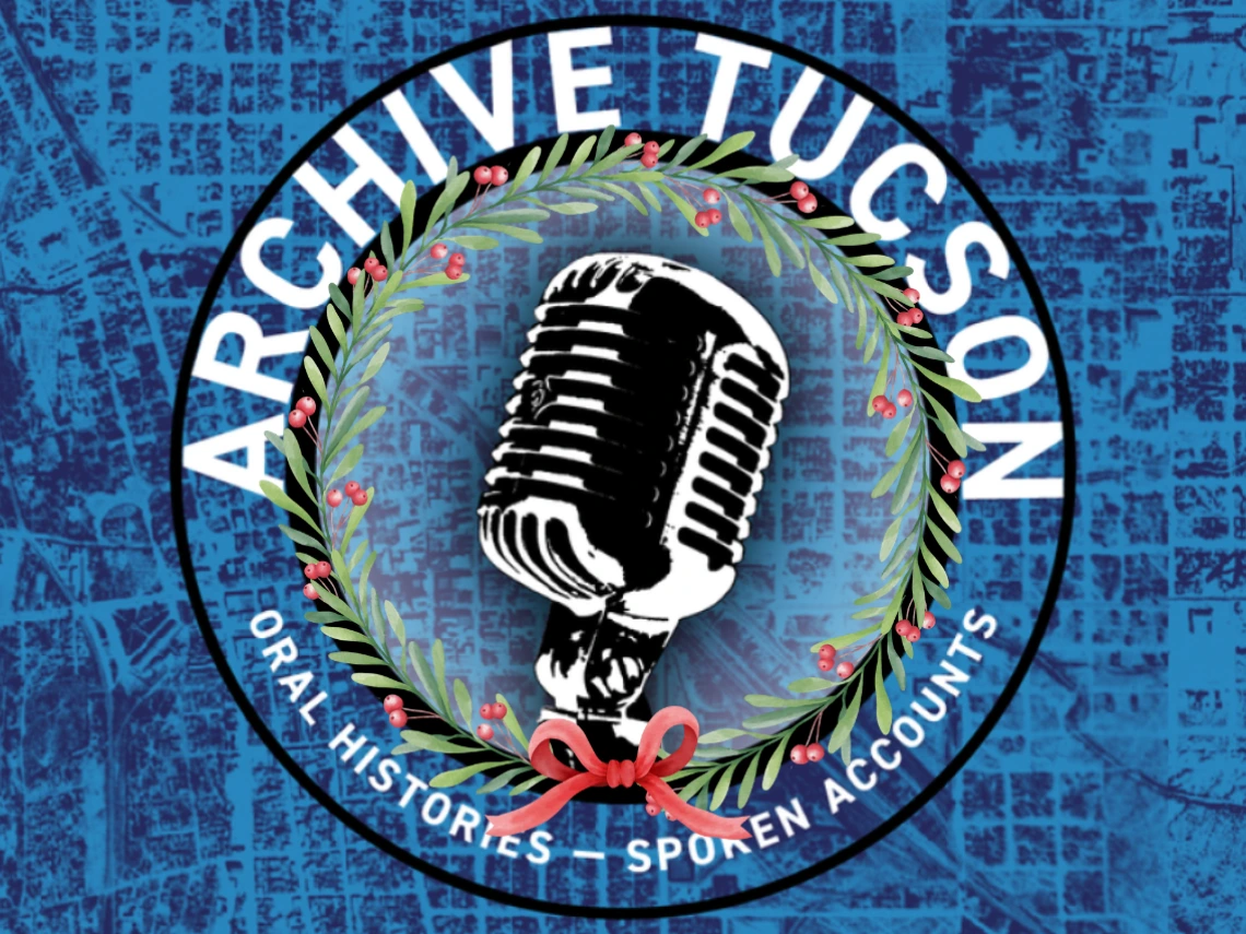 Archive Tucson logo with holiday wreath