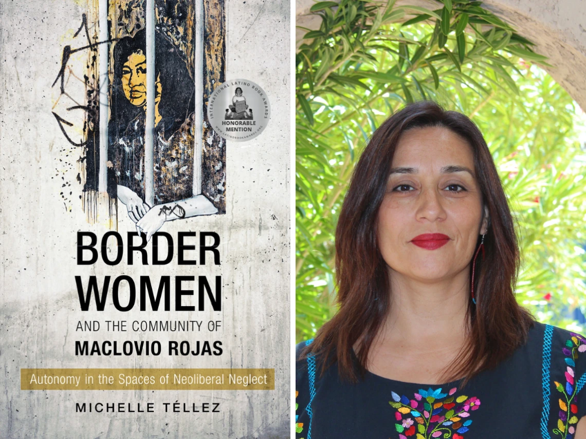 UA Press book cover of Border Women and author Michelle Tellez