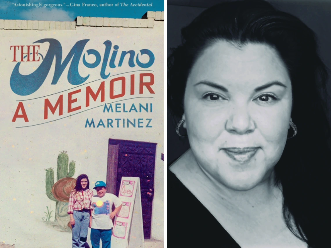 The Molino book cover and author Melanie Martinez