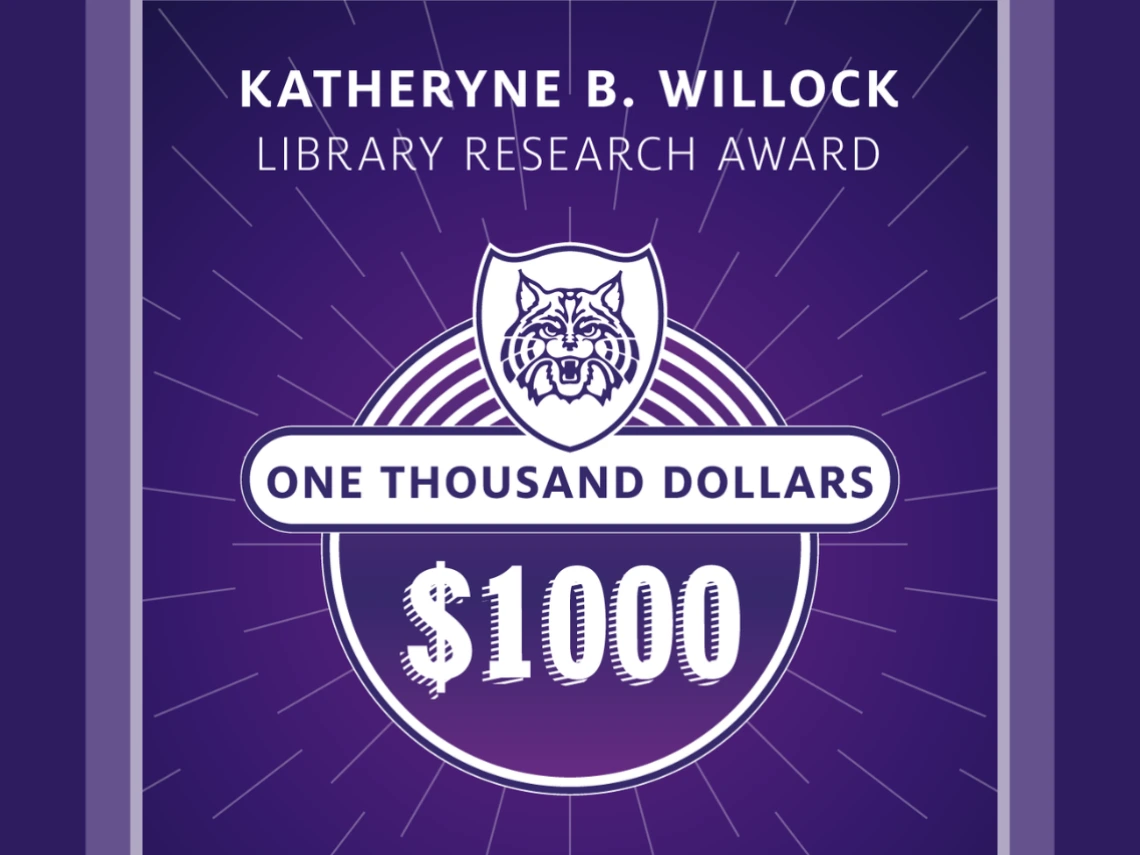 Katheryn B. Willock Library Research Award logo