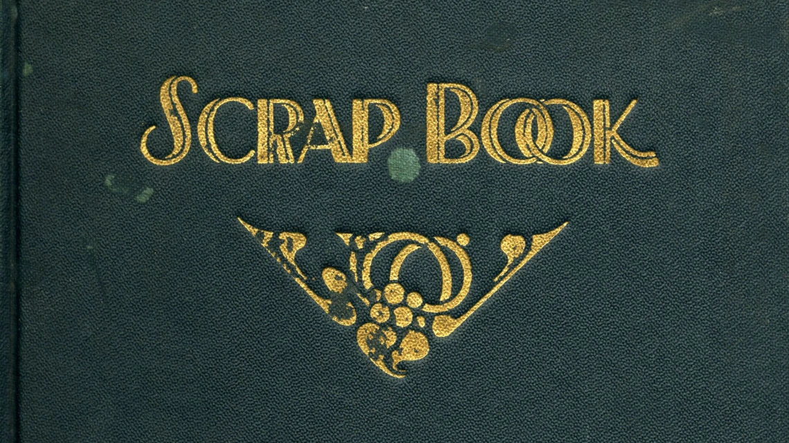 Cover of the Publicity scrapbook of The University of Arizona Library, 1932-1980