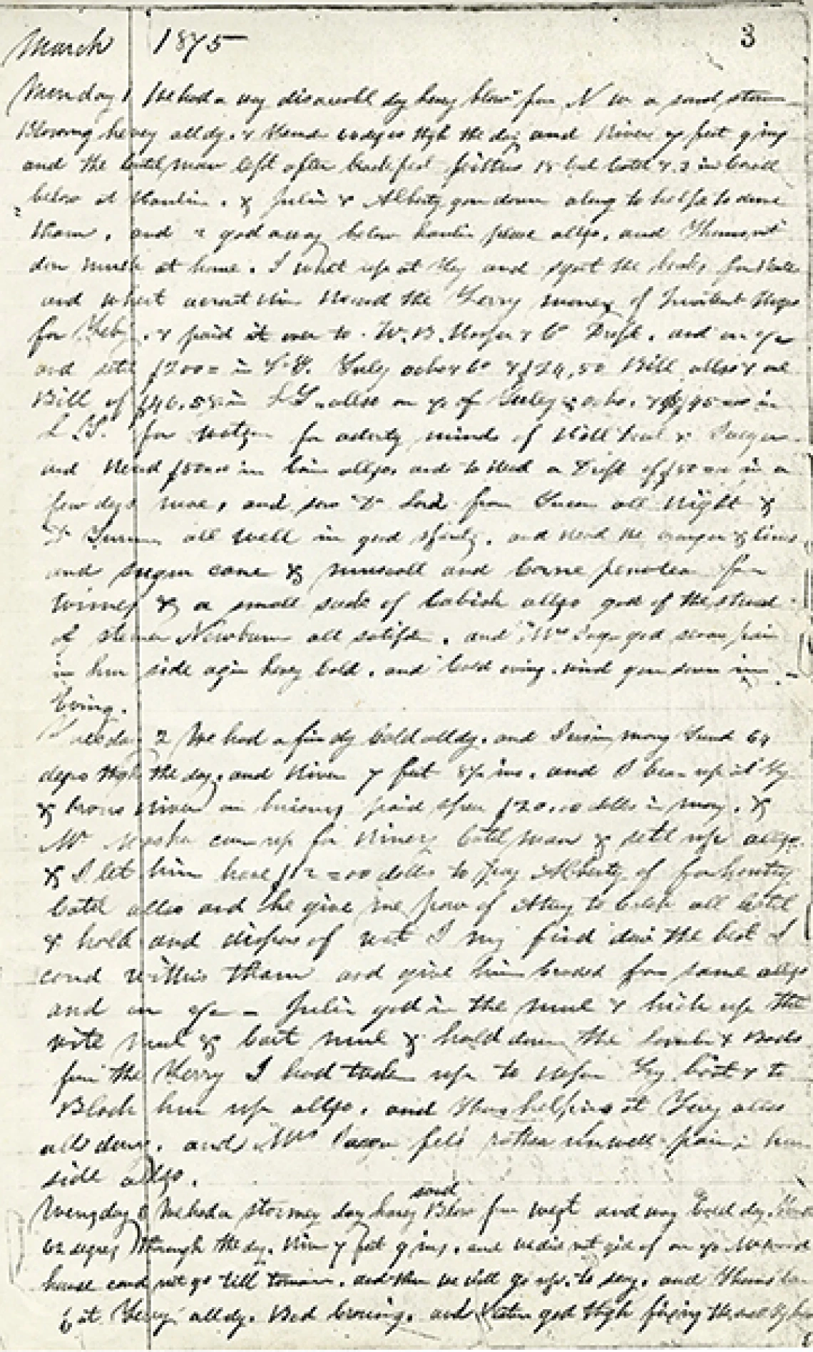 A Page from Jaeger's Notebook