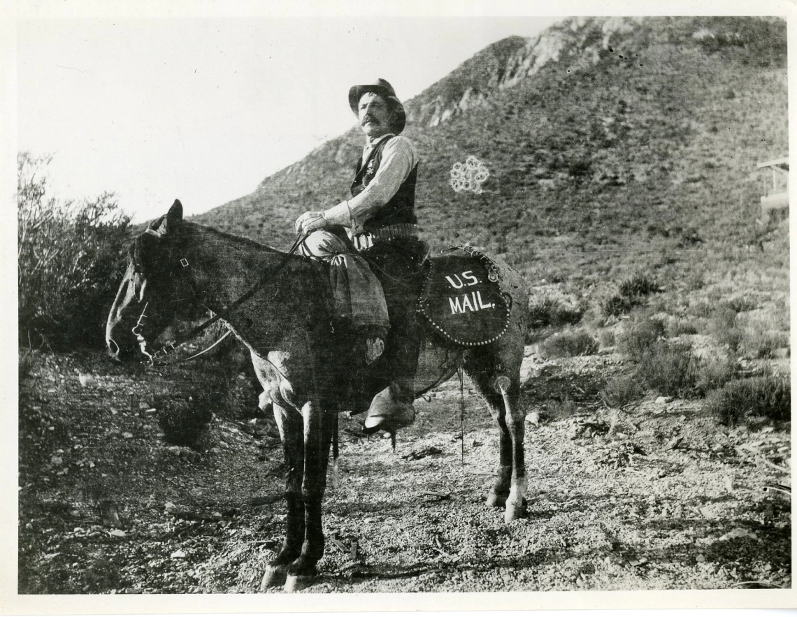 U.S. Postal Serviceman in the Southwest