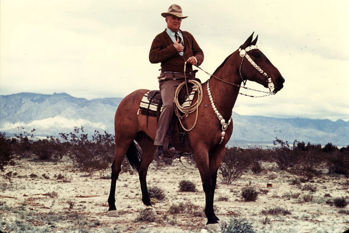 Charles Ulen Pickrell on Old 21, 1958