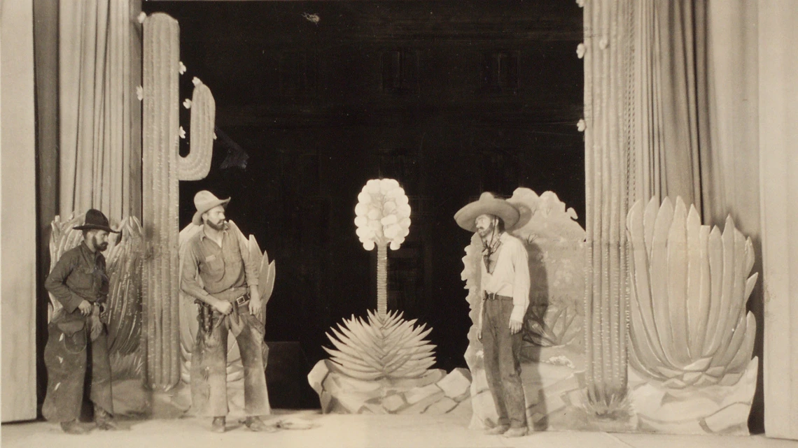 Photograph of The Shaman Players' Production of Mirage, circa 1924