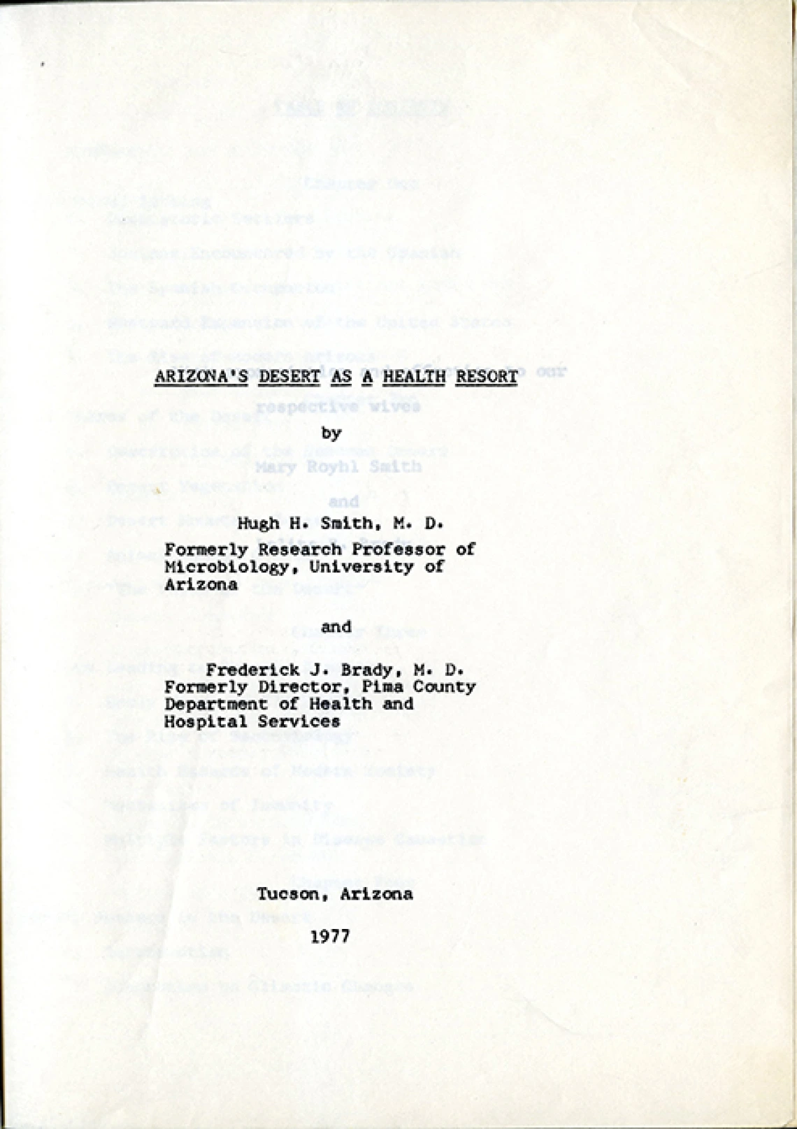 Title Page