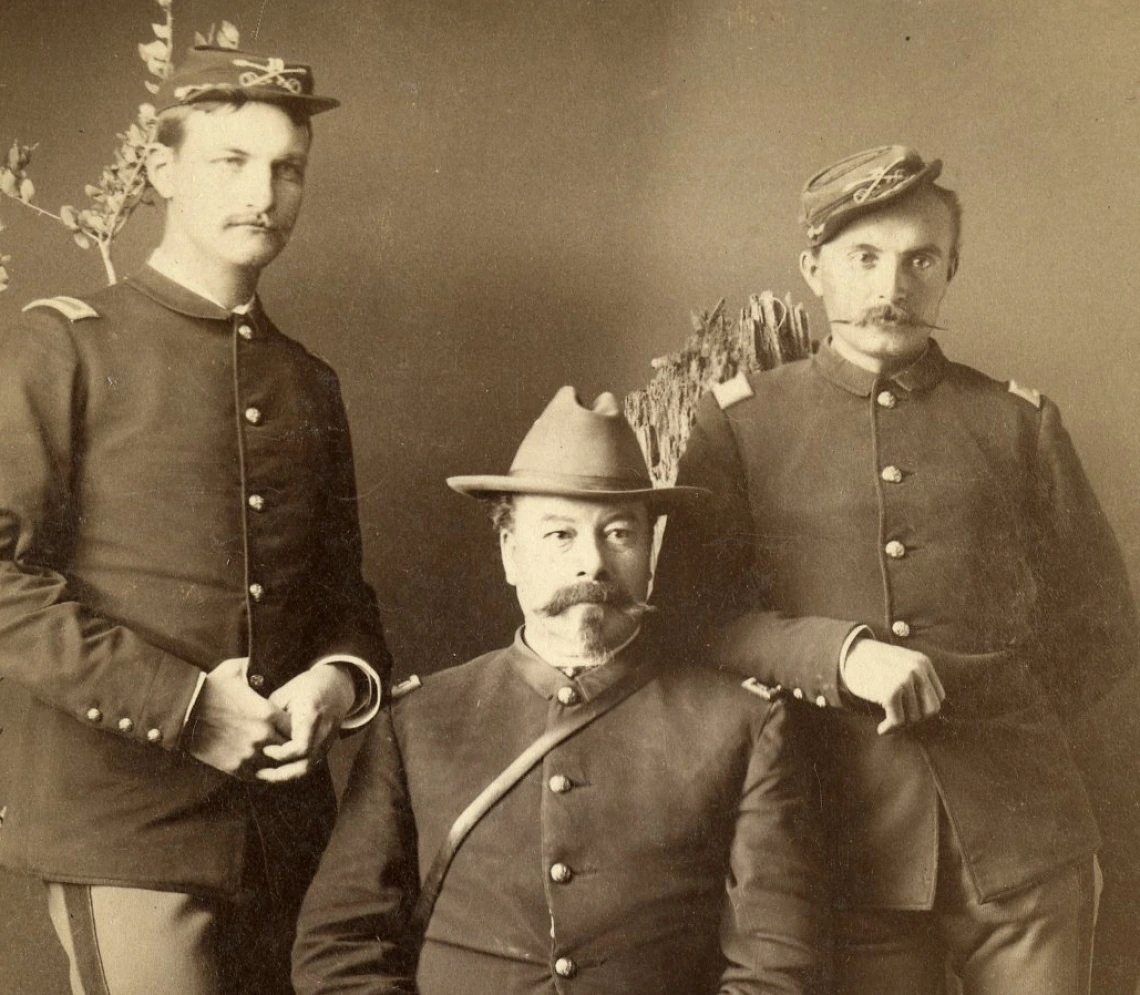 Three Men of the 10th U.S. Cavalry