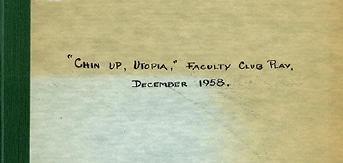 Cover of "Chin Up, Utopia"