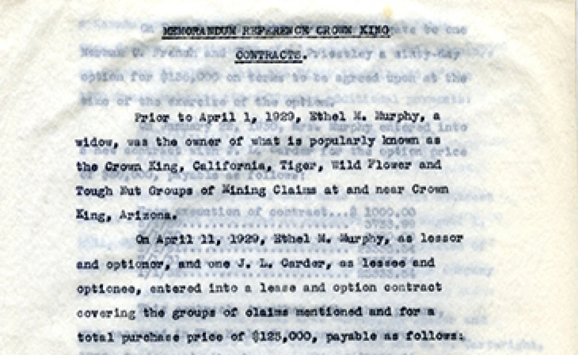 Lease Contract Between Murphy and Gardner