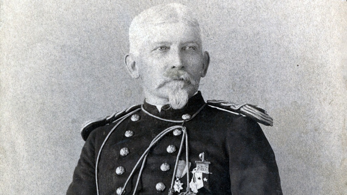 Portrait of Major J.L. Robinson, October, 1890