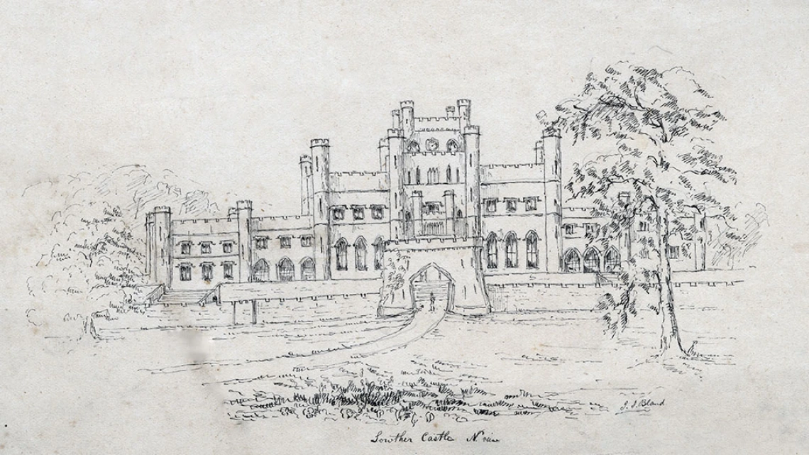 Sketch of a Castle, undated