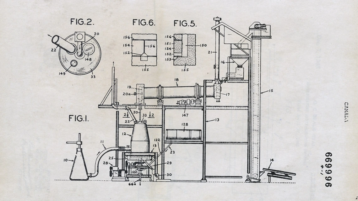 Canadian Patent Method for Producing Sponge Iron, 1963