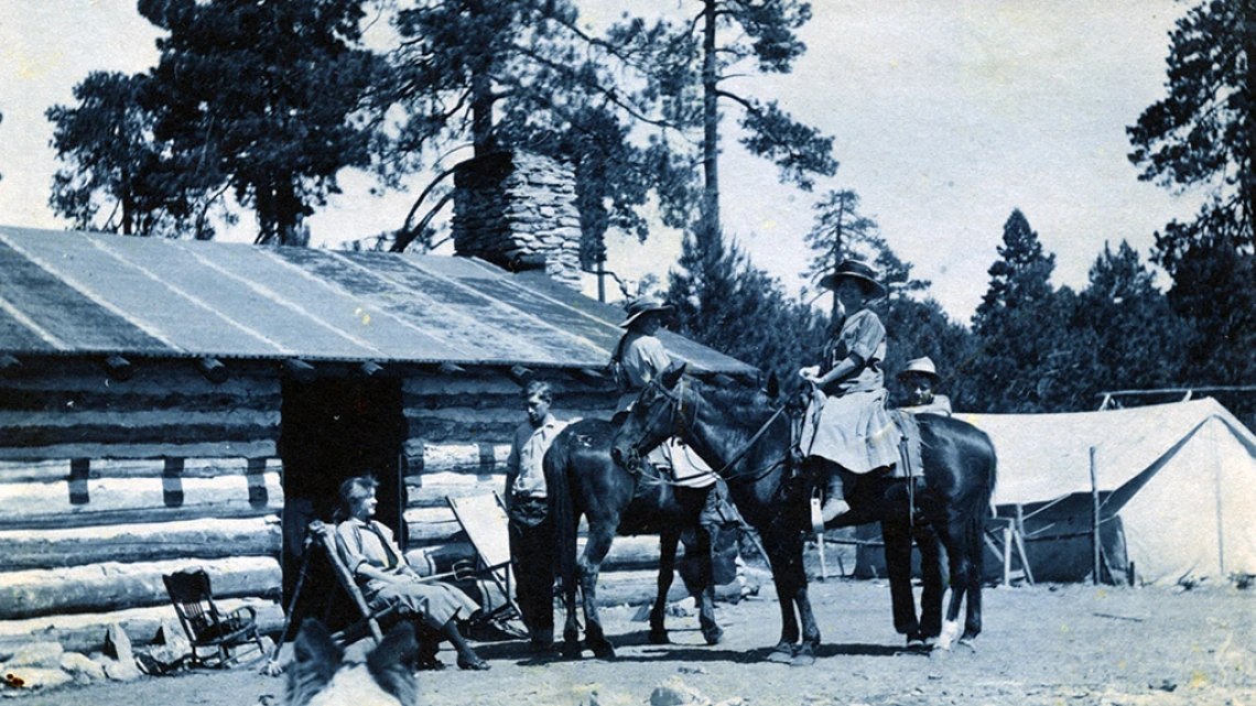 Camp Manning in Rincon Mountains, Tucson, Arizona, undated