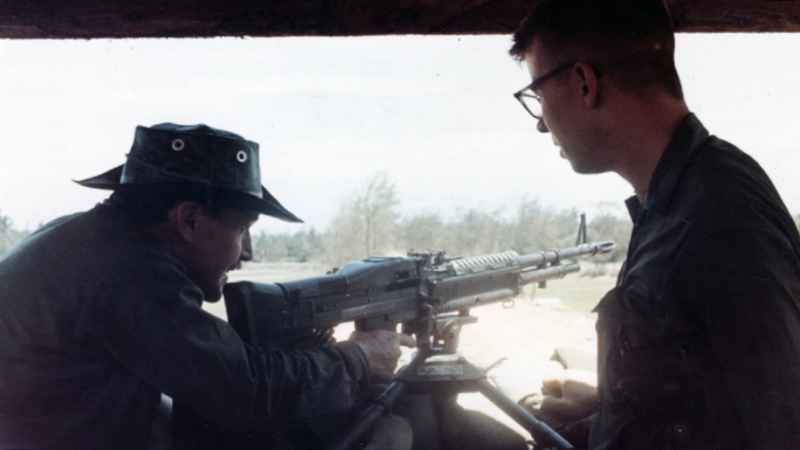 William Eastlake in Vietnam, August, 1967