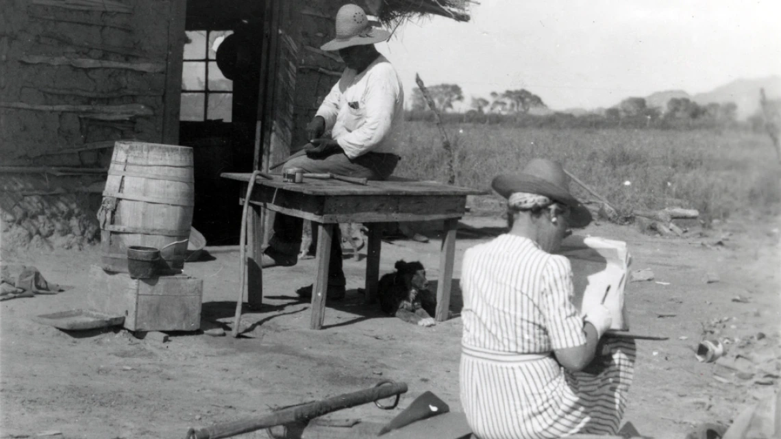 Pelvin Newman Sacaton Reservation, May, 1941