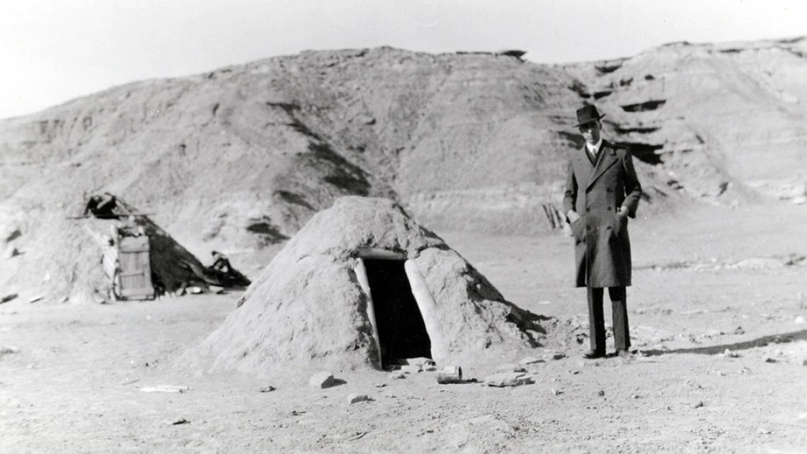 Navajo Bath House, Sweat Hogan, undated