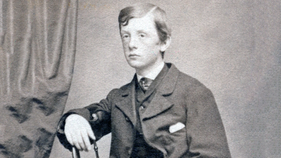 Photograph of a Young Boy, Possibly George Andrews, circa 1880