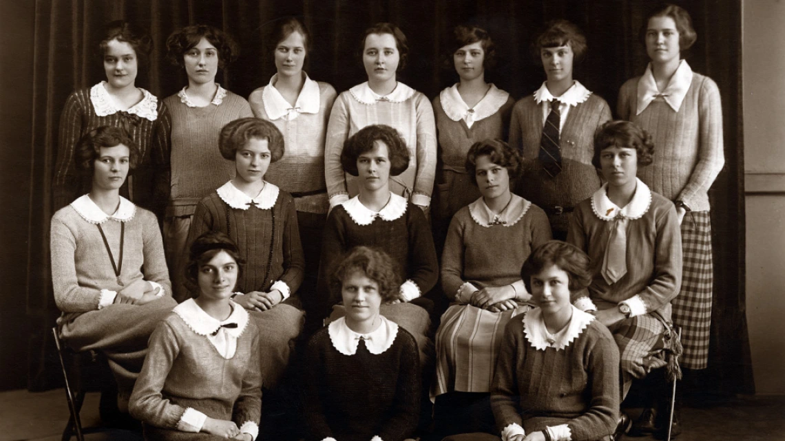 Mary Louise Mabie School Photograph, circa 1910