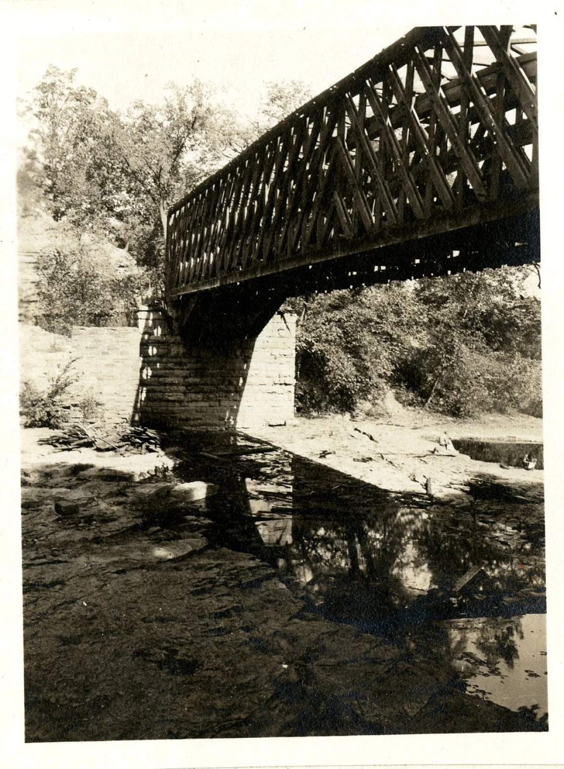 Covered Wood Bridge