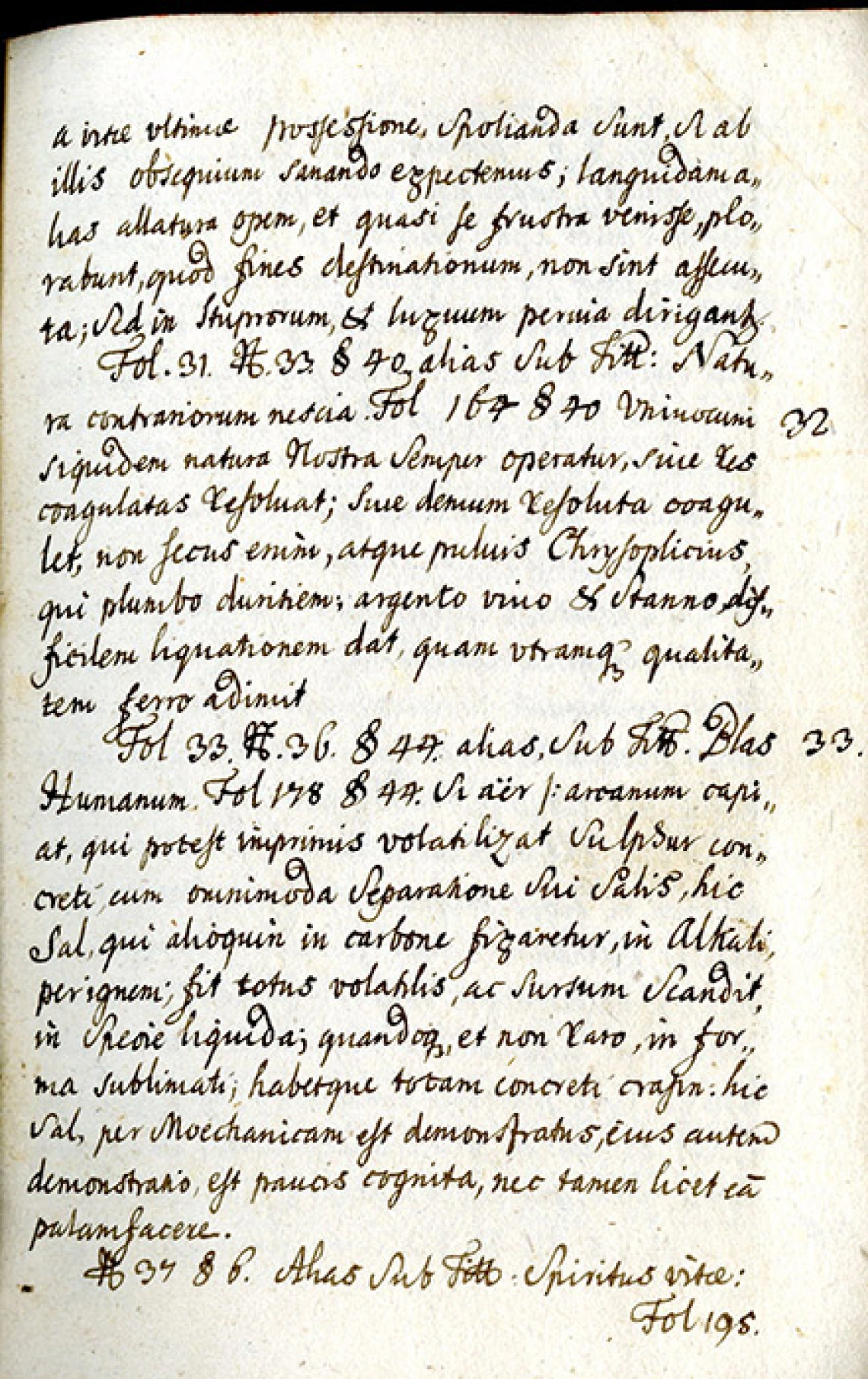 Handwritten manuscript in Latin