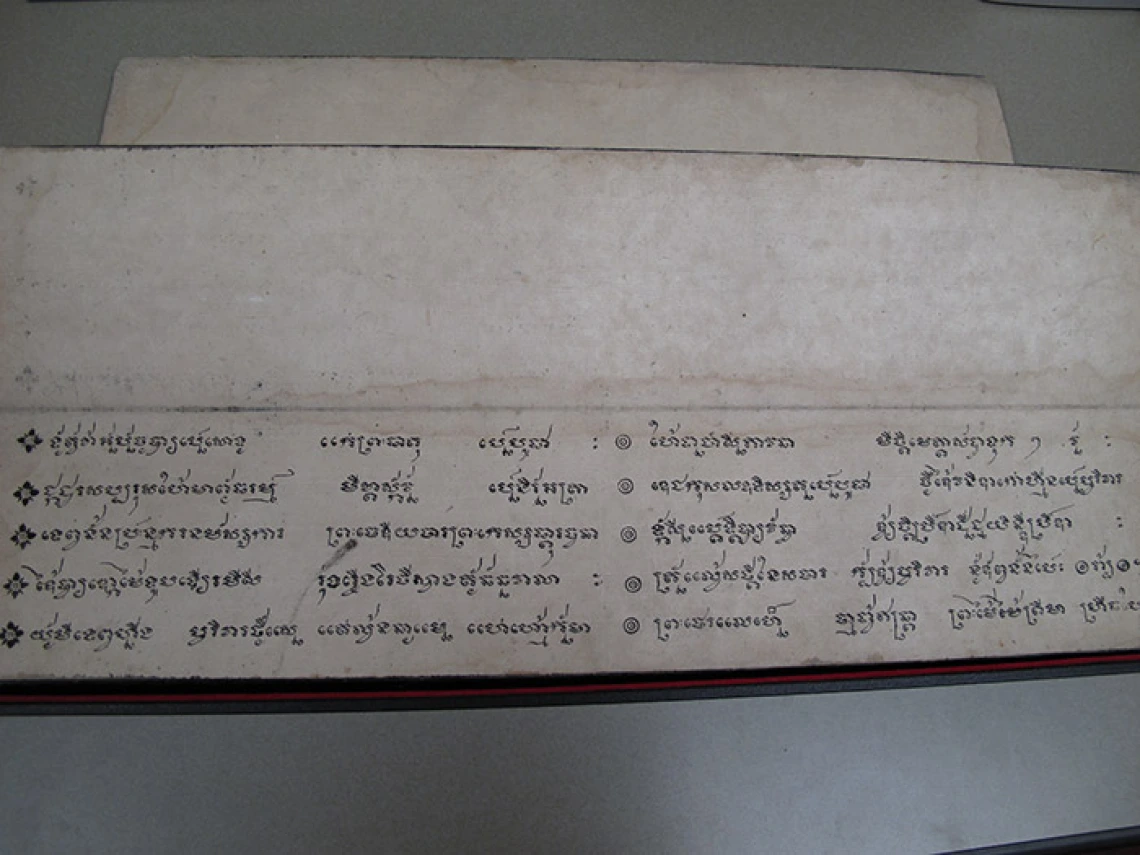 Thai Religious Manuscript