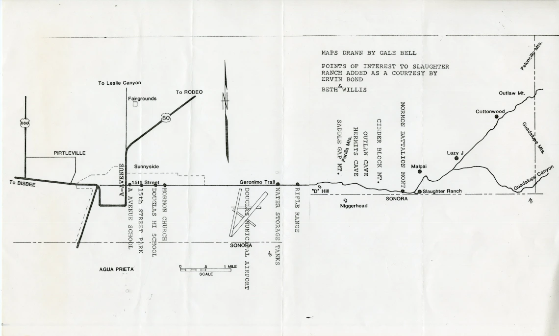 Map of Douglas