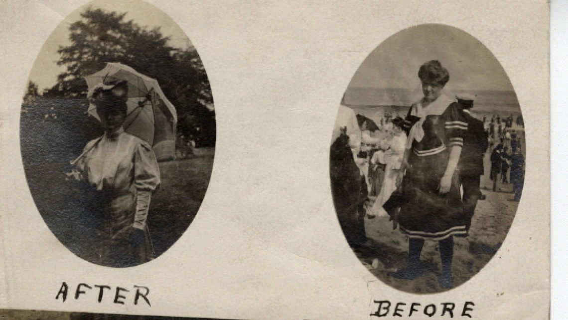Photographs of Mabel Sanford, circa 1905