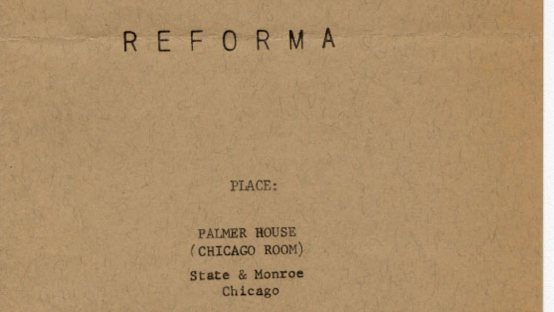 REFORMA Conference Program, June 26-27, 1972