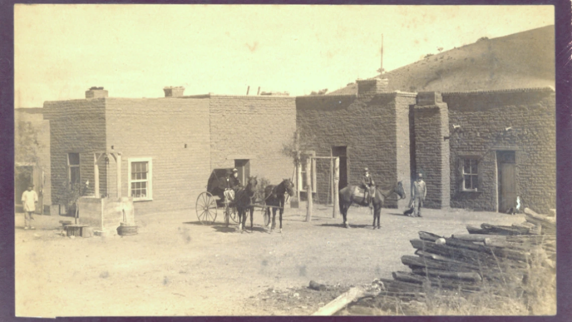 U.S.-Mexico border historical photo