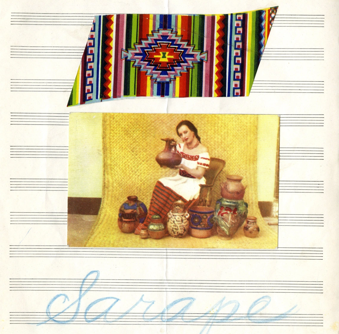 Sarape song cover sheet