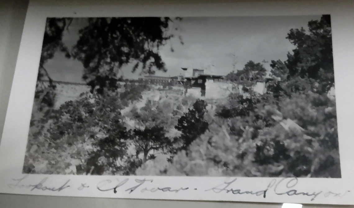 View of the Grand Canyon taken by Everett P. Hurt.