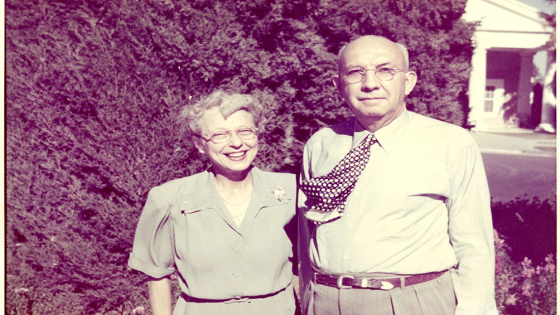 Emma and George Herrick, 1940-1950