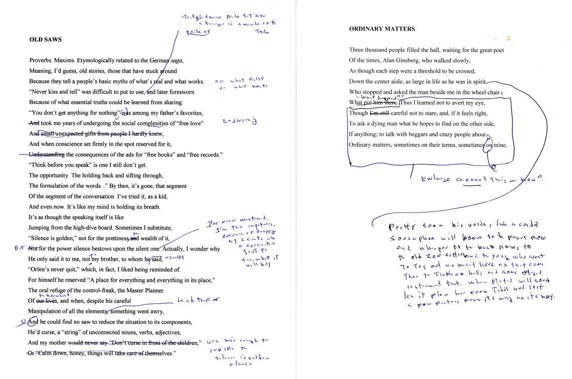 Steve Orlen poem with notes Steve Orlen poem with notes