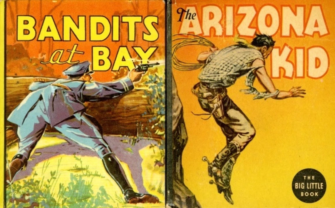 Selected covers from the Big Little Books collection