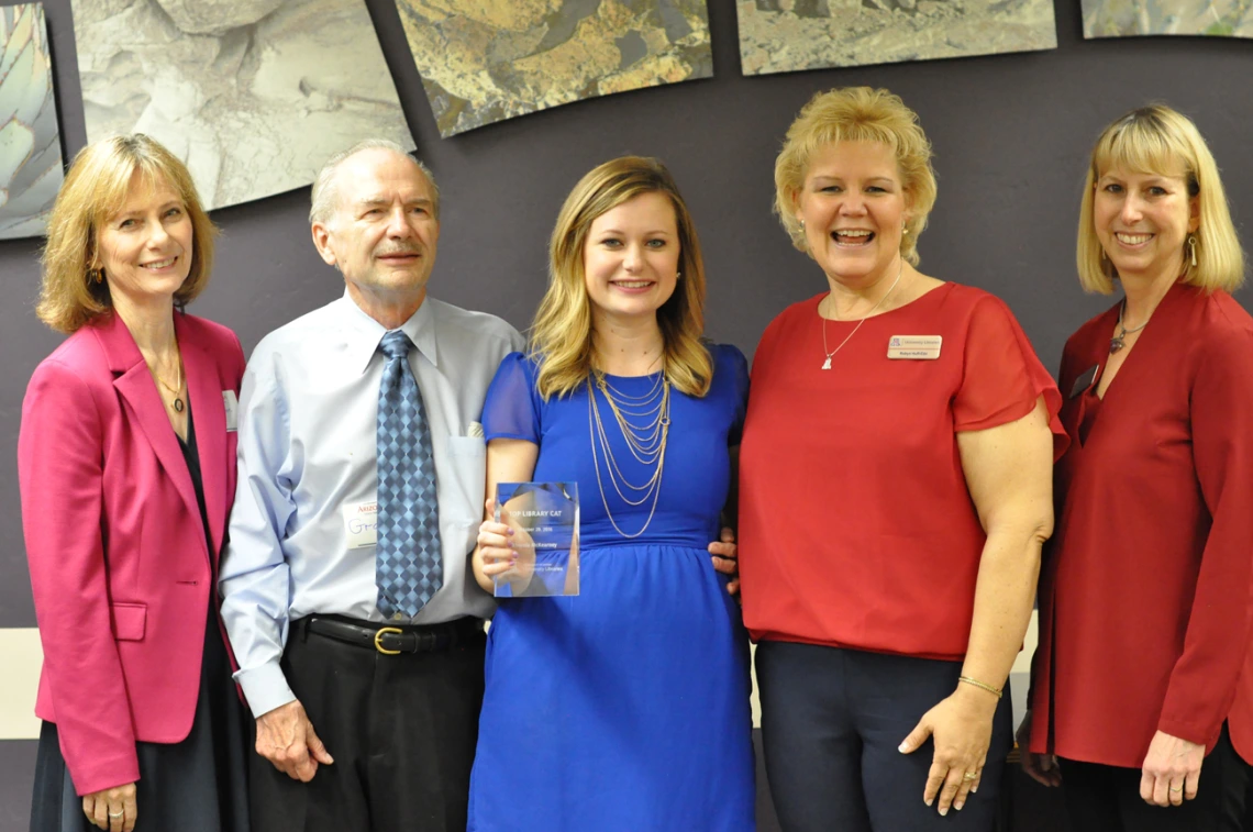 Donors Kathleen, Graham, Rhonda Tubbs; Robyn Huff-Eibl, Dean Karen Williams