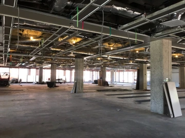 Main Library first floor, west, renovations