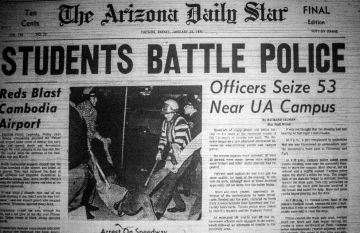 Arizona Daily Star newspaper cover