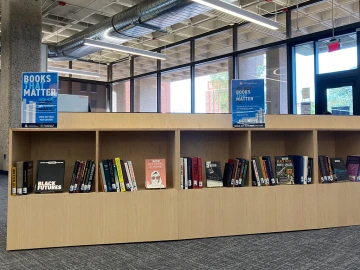 books on a shelf