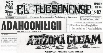 Arizona newspaper mastheads