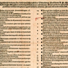 Martin Luther's 95 Theses