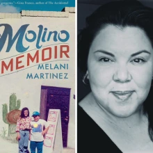 The Molino book cover and author Melanie Martinez