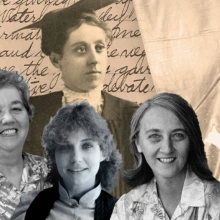 Historical women collage